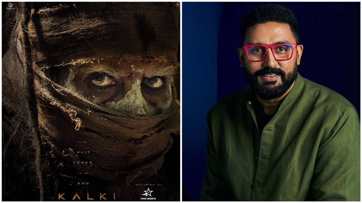 Abhishek Bachchan praises his father Amitabh Bachchan starrer Kalki 2898 AD teaser in 2 words – Read here