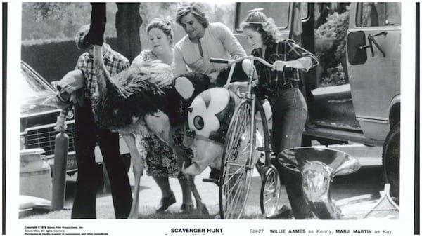 A still from the film, Scavenger Hunt.