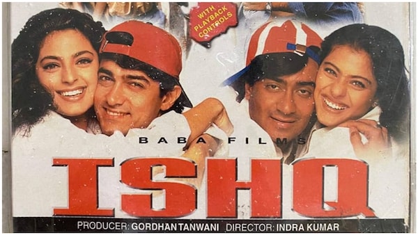 Poster of the movie, Ishq.