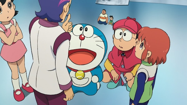 A still from Doraemon: Nobita's Secret Gadget Museum.
