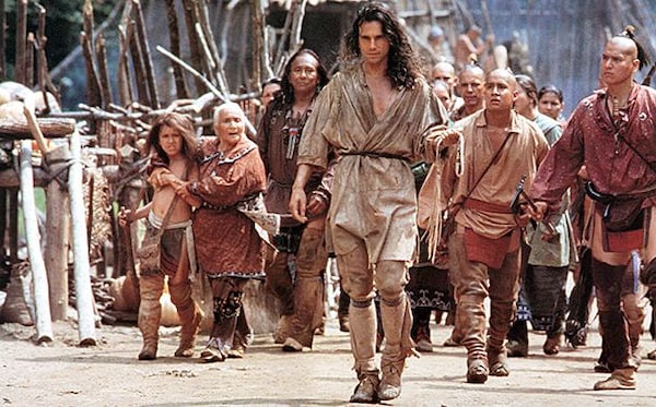 A still from The Last of the Mohicans.