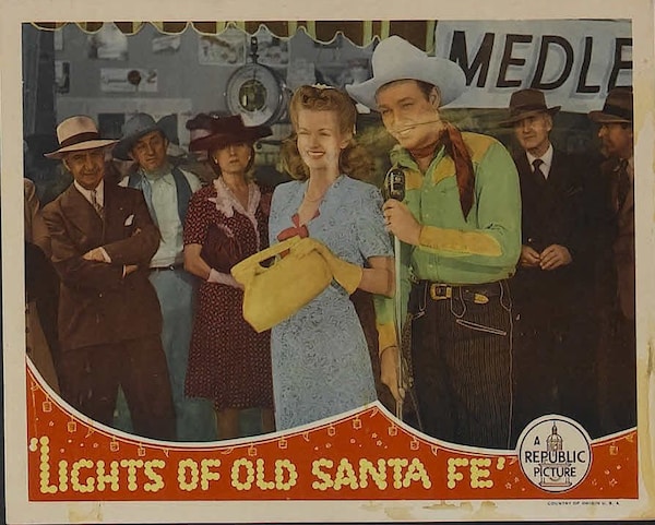 Poster of Lights of Old Santa Fe (1944).