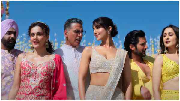 Hauli Hauli song from Khel Khel Mein OUT: Watch how Akshay Kumar, Taapsee Pannu groove to Guru Randhawa’s tunes