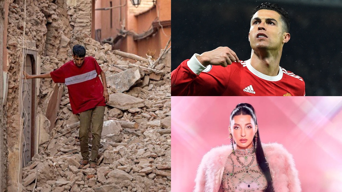 Morocco earthquake: Nora Fatehi hails PM Modi for extending support; Cristiano Ronaldo’s hotel offers shelter to quake survivors