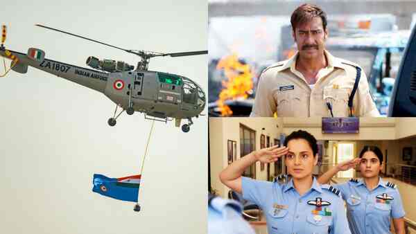 Indian Air Force Day 2023: Ajay Devgn, Kangana Ranaut and more celebs greet on the occasion