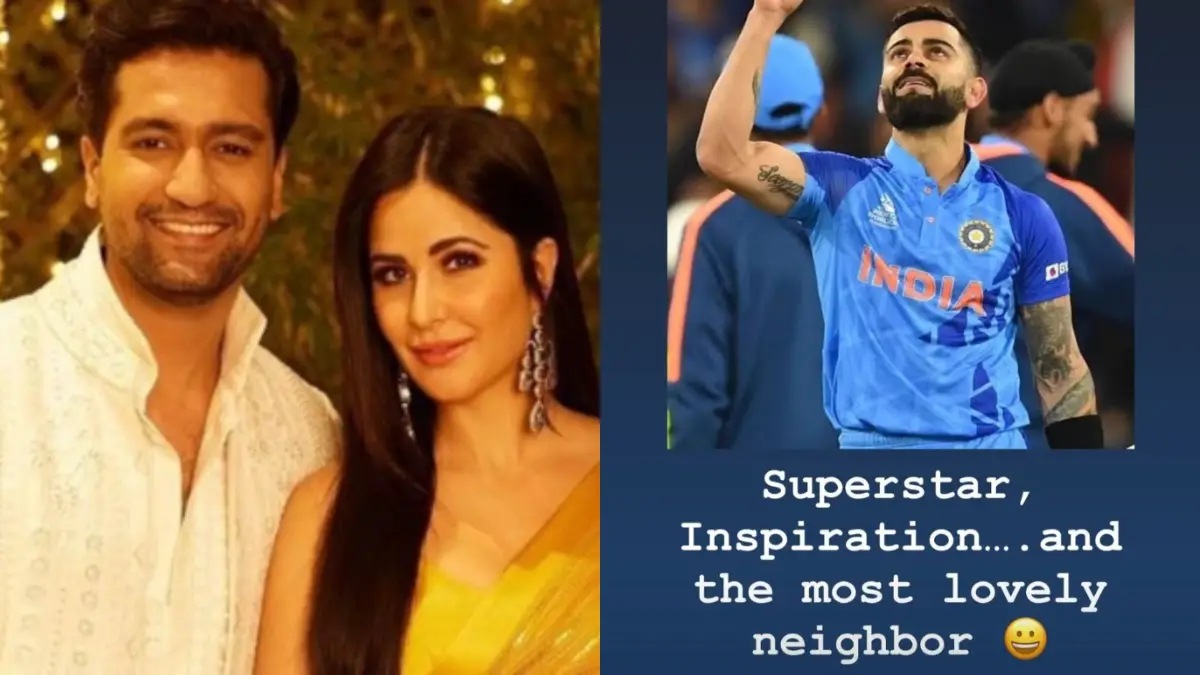 ICC World Cup Final 2023: Katrina Kaif has a message for Virat Kohli as she cheers for Team India in a cute way