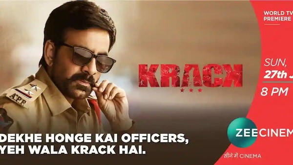 Ravi Teja-starrer ‘Krack’ to premiere on Zee Cinema