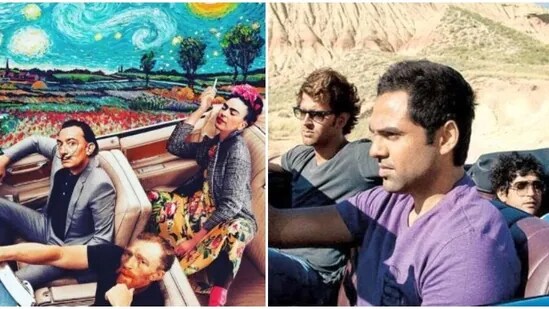 Abhay Deol shares Zindagi Na Milegi Dobara post featuring Dali, Van Gogh and Frida Kahlo, see pic