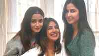 Priyanka Chopra shares pic with 'Aloo and Katty'; reveals how she got Alia Bhatt, Katrina Kaif on board for Jee Le Zaraa