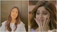 Shamita Shetty gets emotional at Shilpa Shetty's video message: 'Big Brother or Bigg Boss just fall into our lives'