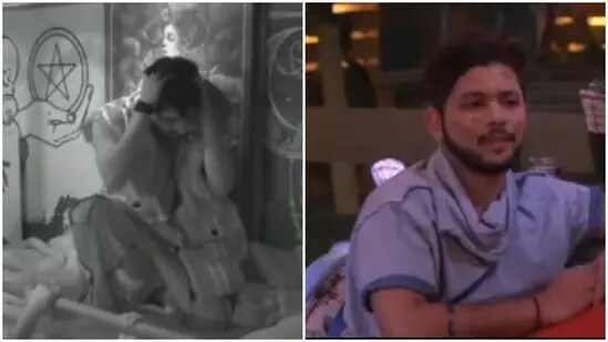 Bigg Boss OTT: Zeeshan Khan falls ill and chokes up at night, Nishant Bhat calls it 'karma'. Watch