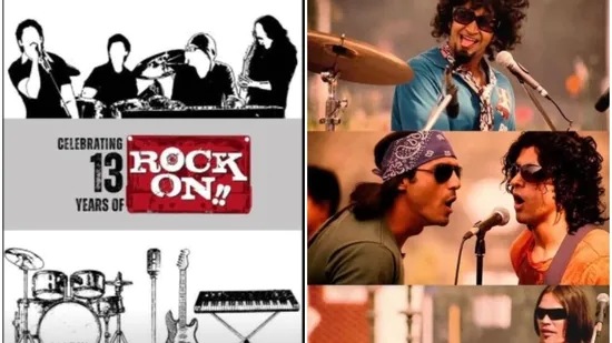 Farhan Akhtar, Luke Kenny and Abhishek Kapoor celebrate as Rock On!! completes 13 years
