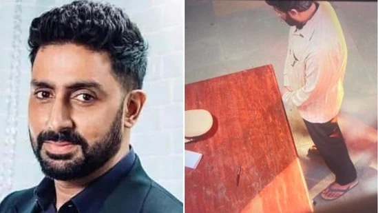 Abhishek Bachchan's first glimpse from Hindi remake of Oththa Seruppu Size 7 revealed, see pic