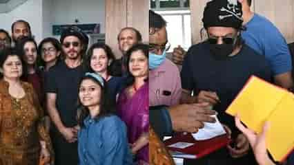 Shah Rukh Khan poses with Pune Metro staff amid reports of him shooting for Atlee’s next, see pic