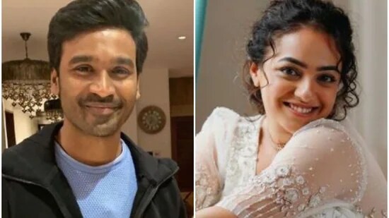 Dhanush, Nithya Menen match steps in leaked dance clip from upcoming film Thiruchitrambalam. Watch