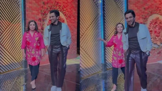 Pratik Gandhi upstages Farah Khan's entry on Zee Comedy Show, leaves her speechless. Watch