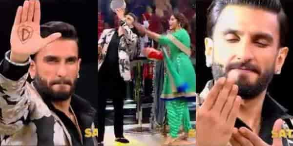 The Big Picture: Ranveer Singh observes karwa chauth rituals for wife Deepika Padukone, applies heena on his hands