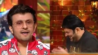The Kapil Sharma Show: Sonu Nigam inhales helium gas and sings Abhi Mujh Mein Kahin, Kapil Sharma cracks up. Watch