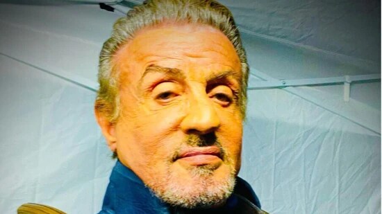 Sylvester Stallone puts on the costume for Guardians of the Galaxy 3 in first pic from sets