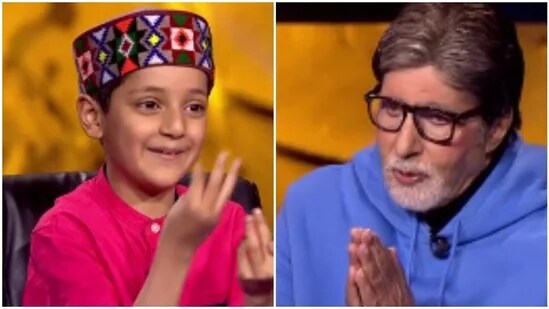KBC 13: Amitabh Bachchan says 'you shouldn't have done that' as 9-year-old contestant touches his feet. Watch
