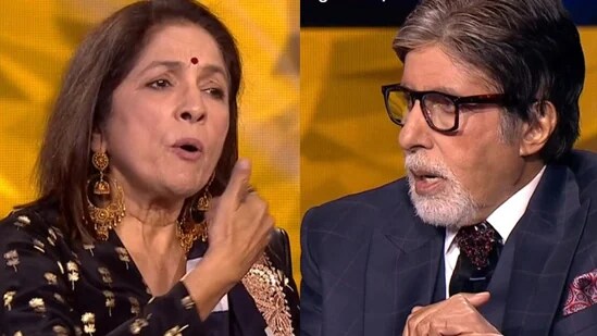 KBC 13: Neena Gupta blames Amitabh Bachchan after she's forced to end game, says 'aapne baaton mein laga diya'