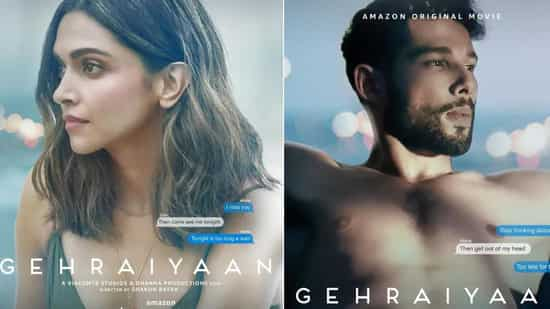 Gehraiyaan' trailer out: Deepika Padukone and Siddhant Chaturvedi are the  highlights of this romantic drama - Bollywood News - IndiaGlitz.com