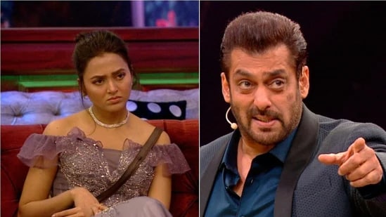 Bigg Boss 15: Salman Khan slams Tejasswi Prakash for complaining about Colors, asks her to 'shut up'