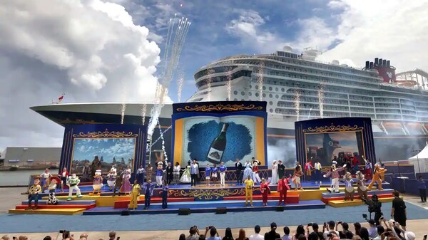 On board Disney Wish, Walt Disney Co.'s newest cruise ship