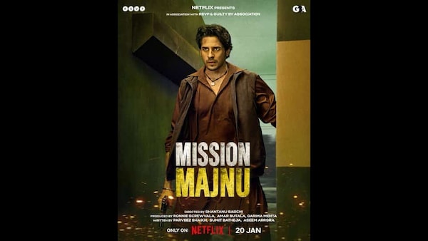 Netflix to stream Sidharth Malhotra-starrer ‘Mission Majnu’