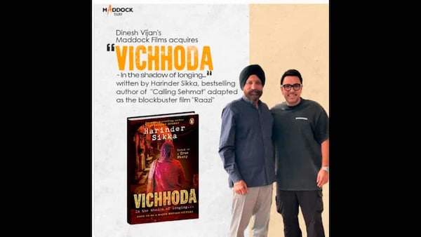 Maddock Films acquires rights to Harinder Sikka’s book ‘Vichhoda’