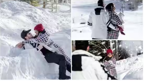 PICS: Priyanka Chopra, Nick Jonas are perfect parents as they holiday in Aspen with Malti Marie