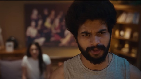 Praveer Shetty in a still from Nidradevi Next Door