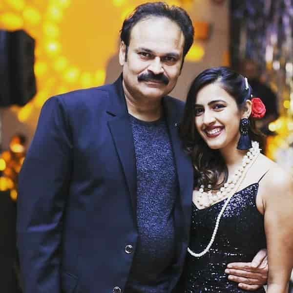 Niharika with her dad Nagababu