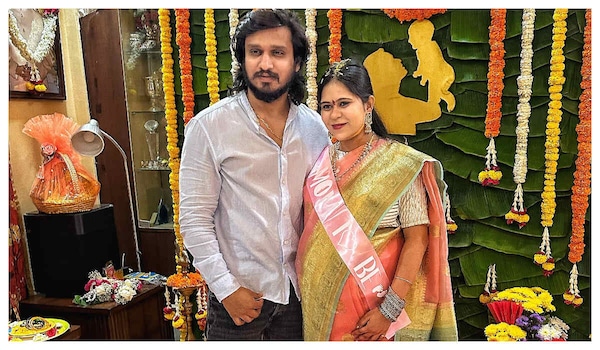 Nikhil Siddhartha officially announces fatherhood, posts a cute baby shower picture with his pregnant wife