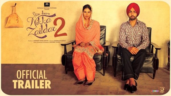 Sonam and Ammy in the trailer poster