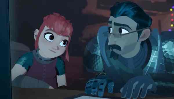 Nimona review: Chloë Grace Moretz and Riz Ahmed's animated film is a perfect dystopian tale full of adventures