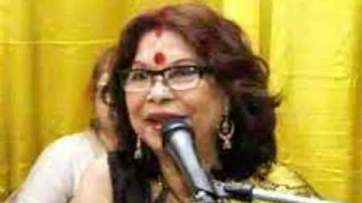 Veteran singer Nirmala Mishra passes away