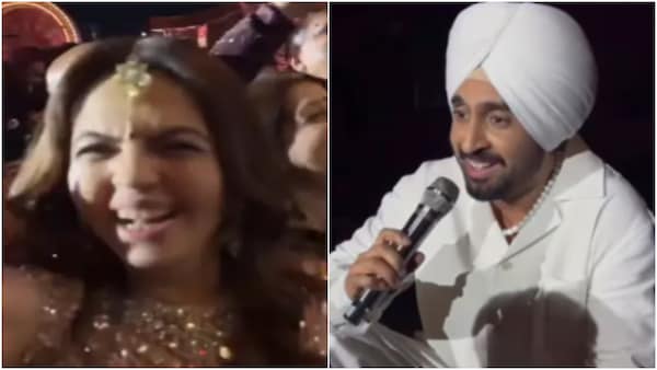 Anant Ambani-Radhika Merchant pre-wedding bash - Diljit Dosanjh gets a crash course on Gujarati from Nita Ambani | Watch here