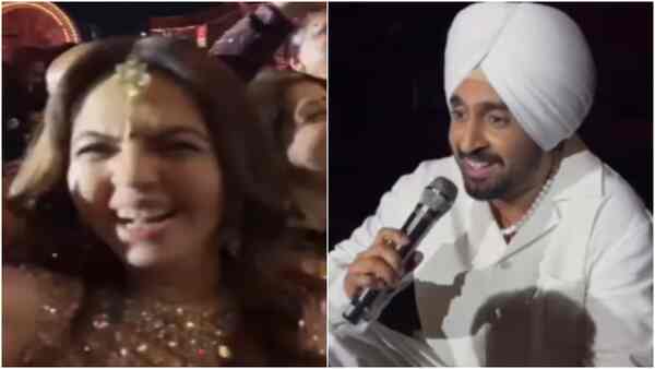 Anant Ambani-Radhika Merchant pre-wedding bash - Diljit Dosanjh gets a crash course on Gujarati from Nita Ambani | Watch here