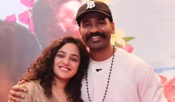 Nithya Menen and Dhanush