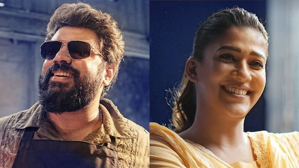 Nivin Pauly and Nayanthara in Dear Students first look poster.