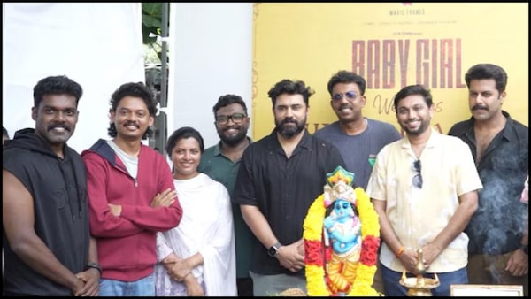Nivin Pauly with Baby Girl team