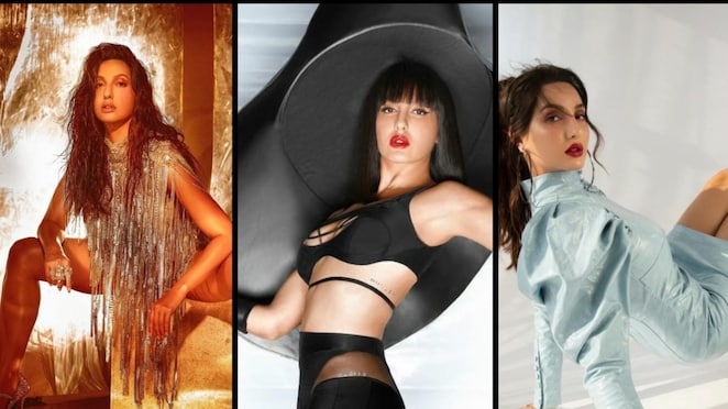 PHOTOS: Nora Fatehi debuts bangs in a smoking hot Instagram post; take a peek at her other fashionable looks