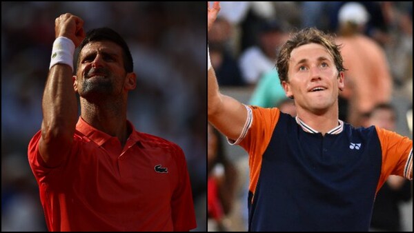 Novak Djokovic vs Casper Ruud: Where to watch French Open 2023 final on OTT in India