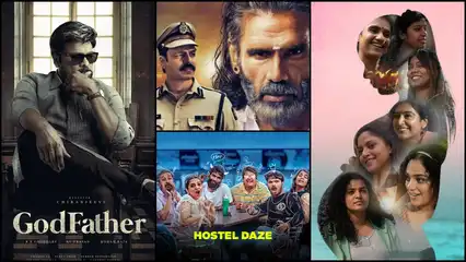 November 2022 Week 3 OTT movies, web series India releases: From God Father, Dharavi Bank to Hostel Daze 3, Wonder Women