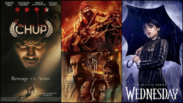 November 2022 Week 4 OTT movies, web series India releases: From Chup: Revenge of the Artist, Kantara to Padavettu and Wednesday