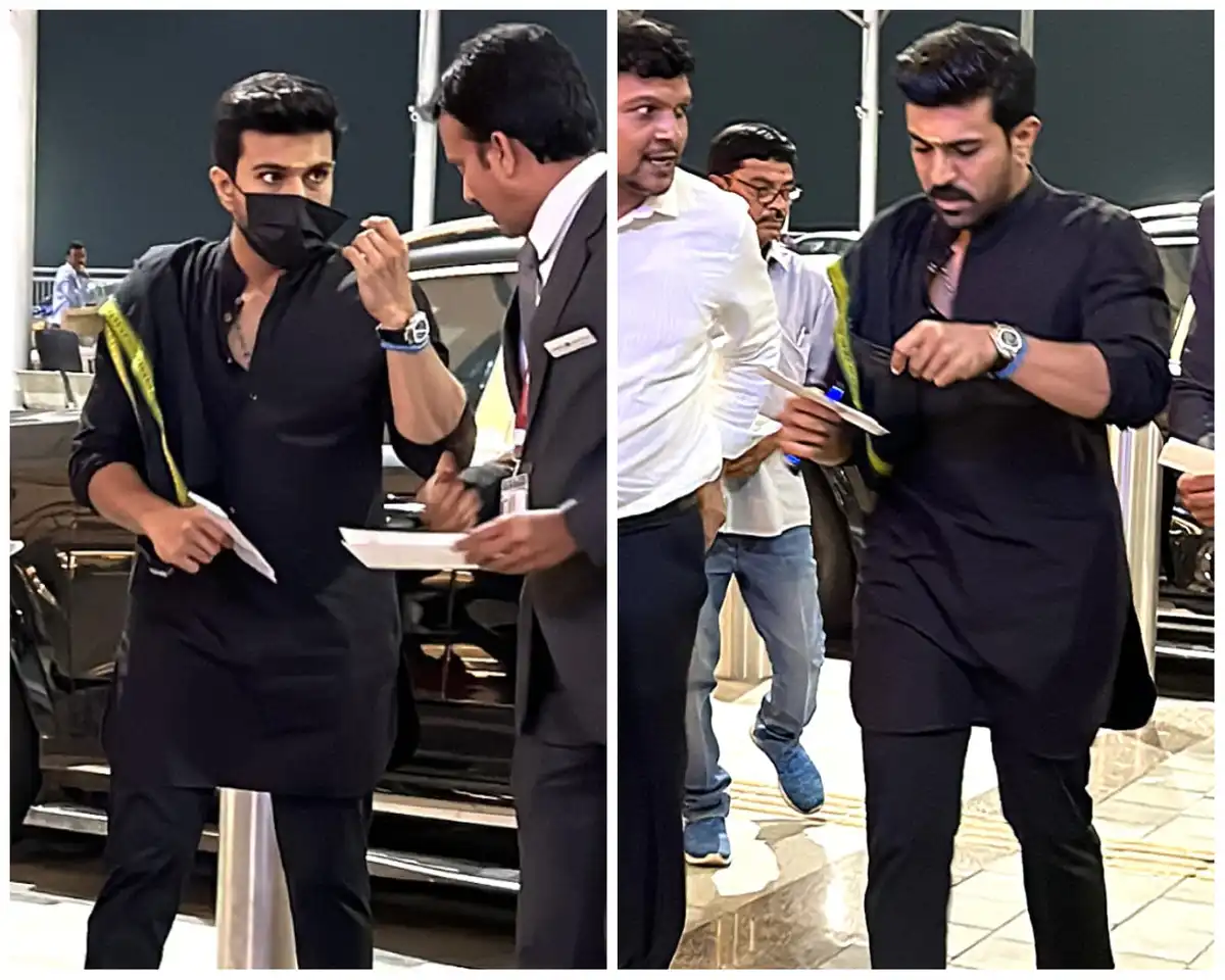 Oscars2023: RRR star Ram Charan leaves for the US to prep for the biggest awards ceremony