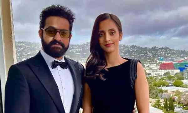 NTR with his wife