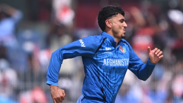 Mujeeb struck twice in his first over and provided Afghanistan with a terrific start with the ball. Image | X