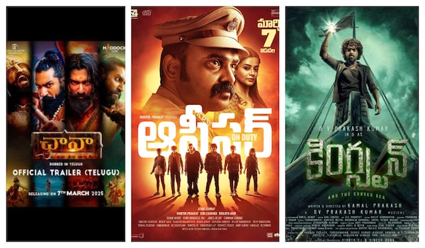 Chhaava to Kingston: Three dubbed films to clash in Telugu States on March 7, 2025